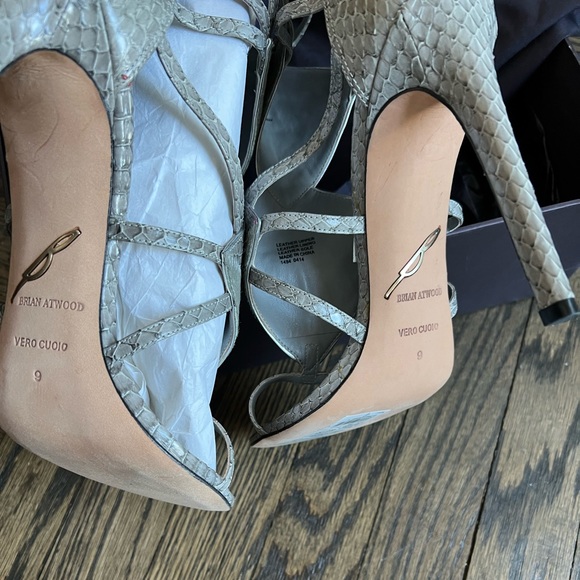 Brian Atwood Contempt heels crocodile - Picture 5 of 10